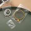 Bolsa de PVC con Cierre Hermético Bolsa para Joyería Pulsera Joyería Sellada Transparente Antioxidation Bolsa de Almacenamiento para Joyería Pulsera Antioxidation