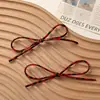 Moda Estilo Ins Leopardo Piel Sintética Lazo Grande DIY Hecho a Mano Accesorio para el Cabello Accesorios para Ropa Mayoreo