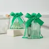 En stock bolsa de joyería de lazo al por mayor bolsa de malla transparente multicolor bolsa de almacenamiento de joyería de anillo bolsa de cordón cosmético