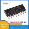 CD4049BDTR CD4049 Core Bole Marca SOP16 Novo Seis Inversor Buffer/Trocador