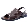 Sandálias Masculinas de Verão Drop Shipping Ventiladas Antiderrapantes Sandálias de Açúcar Masculinas Adultas Borracha Vietnamita