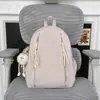 Mochila Dupla Lavável para Mulheres, Grande Capacidade, Mochila Lisa de Cor Sólida Simples, Novo Modelo 2026, Mochila Escolar para Estudantes Universitários, Mochila de Viagem para Homens