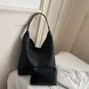 Bolso Tejido Retro Nuevo de Verano para Mujer 2026 Nuevo de Moda Coreano de Nicho Bolso Tote Casual Gran Capacidad Bolso de Hombro