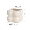Vaso de Flor de Cerâmica Dehua Vaso para Planta Suculenta Respirável Criativo Ornamentos de Mesa Phalaenopsis Planta Verde Decorativo Vaso de Planta Transfronteiriço