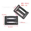 Venta directa de fábrica de mochila con hebilla de tres velocidades, hebilla ajustable, hebilla japonesa bilateral, hebilla de plástico multidireccional, hebilla para la oreja, accesorios para equipaje