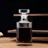 Venda direta da fábrica para garrafas de vidro de bebidas alcoólicas estrangeiras, adequadas para tequila e rum, suporta mudanças de cor em pequenos lotes