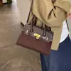 Bolso de Hombro Moda Commute Tendencia Textura Diagonal Cruzado Nuevo Platino para Mujer 2026 Versátil Gamuza