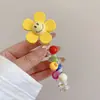 2025 Nova Faixa de Cabelo Sem Costura Cor Doce Degradê Feminina Cordão de Celular para Cabelo Elástico para Rabo de Cavalo Alto Joia