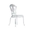Diretamente do Fabricante, Em Estoque Atacado Cadeiras Princesa Resina para Banquetes, Cadeiras de Cristal Acrílico Transparentes para Cerimônias, Cadeiras de Jantar para Casamentos