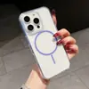 Funda Magnética Fina de Círculo Dos en Uno para Teléfono Adecuada para Apple 16Promax Interior Anticaídas 15 Estilo Femenino 13/14/11
