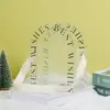 Caja de Empaque para Pastel del Día del Maestro 2026 Girasol para Maestros, Caja de Regalo para Pasteles de Luna, Bolsa de Regalo Transparente de Mano