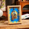 Liga de Esmalte Pintado Dez Elementos Nove Palácios Bagua Enfeites Pendentes para Carro Ornaments de Lembrança de Viagem