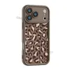 Comércio Exterior Mais Vendido Multicor Estampa de Leopardo Silicone Capa Protetora Iphone14 Fosca Macia Anti-Queda Apple 17Pm Capa de Celular