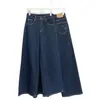Jeans wide leg retrô, de cintura alta, que emagrece, com caimento solto e perna reta, resistente ao desbotamento, para mulheres, novo estilo outono 2026 H091203