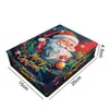 Pintura de Diamantes Transfronteriza Personalizada Hecha a Mano DIY Diamante Completo Imán para Refrigerador Posavasos de Diamante Navideño Colgante Colgante Adornos Colgantes