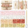 2064 peças pulseira de menina com contas de argila contas do alfabeto fazendo terno Amazon Hot Sale DIY acessórios de joias