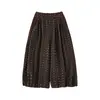 Pantalones Casuales Florales Retro Nuevos de Invierno 2026 para Niños Wulibu Cálidos Moda Infantil Sueltos Largos Modernos