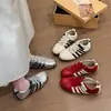 Zapatillas de entrenamiento cómodas de suela blanda con velcro retro para mujer, nuevas zapatillas casuales ligeras adelgazantes de verano 2026, zapatillas Forrest Gump