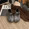 Estilo delicado, adorno de lazo, zapatos Mary Jane de una sola tira con material suave y amigable con la piel, adecuados tanto para el trabajo como para citas, zapatos de mujer