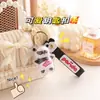Llavero de Panda de Dibujos Animados de Acrílico Colgante para Bolso Lote de Peluche Regalo Pequeño Llavero Joyería para Colgar