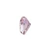 Decoración de uñas K9 rosa con diamantes de cristal, tamaño de corazón torcido, amor, parte inferior puntiaguda, forma de diamante, súper llamativo, decoraciones de uñas con forma de corazón, venta al por mayor