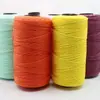 Hilo de Seda de Hielo de Tres Hebras para Tejer Sombreros, Bolsos de Ganchillo Hechos a Mano, Cojines Tejidos y Ganchos para Zapatos, con Hilo de Polipropileno Brillante