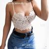 Nuevo Sujetador Sexy Transparente de Encaje para Pestañas de Amazon Sexy de Escote Profundo Sexy Sujetador Sexy Dropshipping