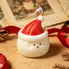 Vela Aromática Fofa de Papai Noel Decoração de Enfeite Atmosfera de Festival Pequeno Presente Vela Artesanal em Formato de Boneco de Neve