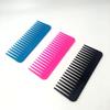 Pente Plano Mengqi Cuidados com o Cabelo em Casa Plástico Pente de Dentes Largos Pente para Cabelo Oleoso Pente de Cabelo Pente de Duas Cores Cuidados com o Cabelo