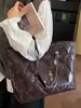Invierno 2025 Nuevo Moda Coreana Retro Tendencia Nicho Bolso de Hombro Único para Mujer Bolso Acolchado Bolso Texturizado para la Axila