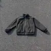 Chaqueta de cuero tie-dye retro americana para pareja, hombres y mujeres, chaqueta de motociclista holgada de moda para primavera y otoño en gamuza