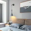 Lámpara de Decoración de Pared para Sala de Estar de Estilo Nórdico Simple Transfronteriza Lámpara para Pasillo Pasillo Lámpara de Pared de Cuerno para Mesita de Noche de Dormitorio