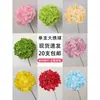 Pirulito de Hortênsia para Casamento Floricultura de Casamento Flor de Seda Flor Artificial Materiais para Arranjo de Flores de Cena