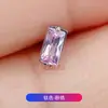Pendientes de Aleación de Titanio F136 Rectangulares Circonita Clavo para Hélice Auricular Hueso del Oído Clavo para Nariz Clavo para Labio Joyería para Piercing Corporal de Titanio G23