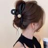 Pinza para el pelo de celebridad de internet para primavera y verano, nuevo clip grande de tiburón, pasador para cabello con mucho volumen, pinza simple para la parte posterior de la cabeza, accesorios para el cabello, tocado