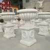 Fabricante de Vasos de Flores para Paisagismo em Pedra Estilo Europeu, Puramente Feito à Mão, Vasos de Flores Decorativos de Jardim em Granito, Vasos de Flores de Pedra para Plantio, Aquários