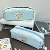Estuche de Lápices de Miffy de Lunares y Gato Kt de Alto Valor Estético, Bolsa de Lápices de Papelería Estudiante Linda Estilo Ins, Bolsa de Maquillaje de Gran Capacidad