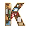 Artículos Populares para Entusiastas: Letras Planas de Acrílico Decoraciones Transfronterizas para Libros, Colgantes para Personal de Biblioteca, Adornos para Estanterías