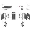 Adequado para 19 Mercedes-Benz B-Class / 20 GLB terno de controle central combinação de fibra de carbono acessórios de modificação interior do carro