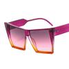 Gafas de Sol Ojo de Gato Mariposa Marco Grande Moda Europea y Americana Cara Modificada Populares en Línea Gafas de Sol para Fotografía Callejera Gafas de Sol con Sombrilla Transfronterizas