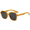 Óculos de Sol Infantis de Moda Transfronteiriços, Óculos de Sol Modernos e Descolados para Meninos e Meninas, Óculos com Armação Quadrada para Bebês com Proteção Solar e UV Venda por Atacado