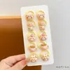 Diadema para Bebé Banda Pequeña para el Pulgar Banda Elástica para el Cabello de Bebés y Niños Pequeños Banda para el Cabello de Niñas Color Puro Dopamina Linda Banda para el Cabello