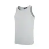 Colete Minimalista sem Mangas Estilo Americano para Homens e Mulheres, Novo Top Slimming Casual de Cor Sólida Limpo para o Verão, Tendência