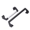 Manija inclinada tubular de aleación de aluminio, manija biselada para puerta corrediza de equipo industrial, manija de máquina herramienta, venta al por mayor desde el fabricante de origen