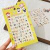 Pegatinas luminosas en relieve 5D de Sanrio para decoración de uñas, diseño de dibujos animados, kulomi, lindas pegatinas para uñas para niños, joyería adhesiva para bebés