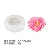 Lótus Rosa Peônia Margarida Narciso Hortênsia DIY Bolo de Chocolate Molde de Silicone Assar Forma Criativa