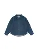 Wulib, una camisa vaquera para niño, nueva colección de otoño, camisa de estilo retro con cuello de solapa, mezcla de cachemir, agradable para la piel, ropa casual de otoño para niños