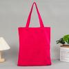Bolsa de Lona para Hacer Estudiante Hombro Bolsa de Compras Bolsa de Lona en stock Promocional en Blanco Portátil Bolsa de Lona Logo Personalizado