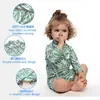 Fatos de Banho para Bebês, Personalizados para Meninos e Meninas, Manga Longa Peça Única Secagem Rápida Proteção Solar Traje de Banho, Atacado de Roupas de Banho Infantis para Comércio Exterior