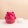 Óculos de Aço Inoxidável Transfronteiriços Urso Bolsa Lancheira Camadas Lancheira para Trabalhador de Escritório Lancheira para Estudante Grande Capacidade com Tigela Pequena